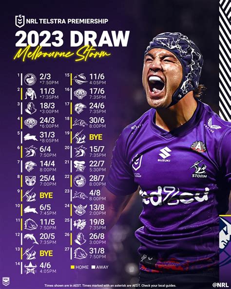 nrl fixtures 2023.